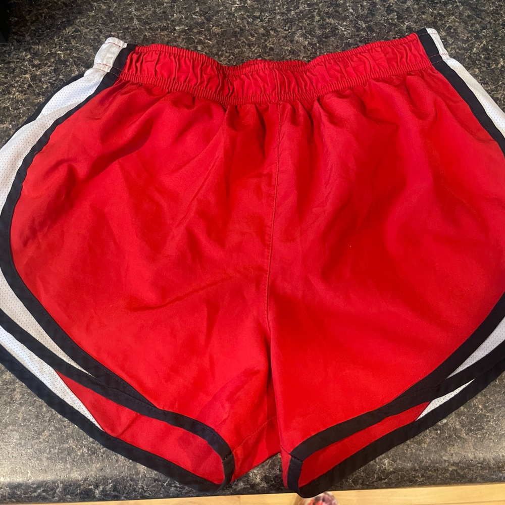 Nike Dri-FIT Red Sports Shorts